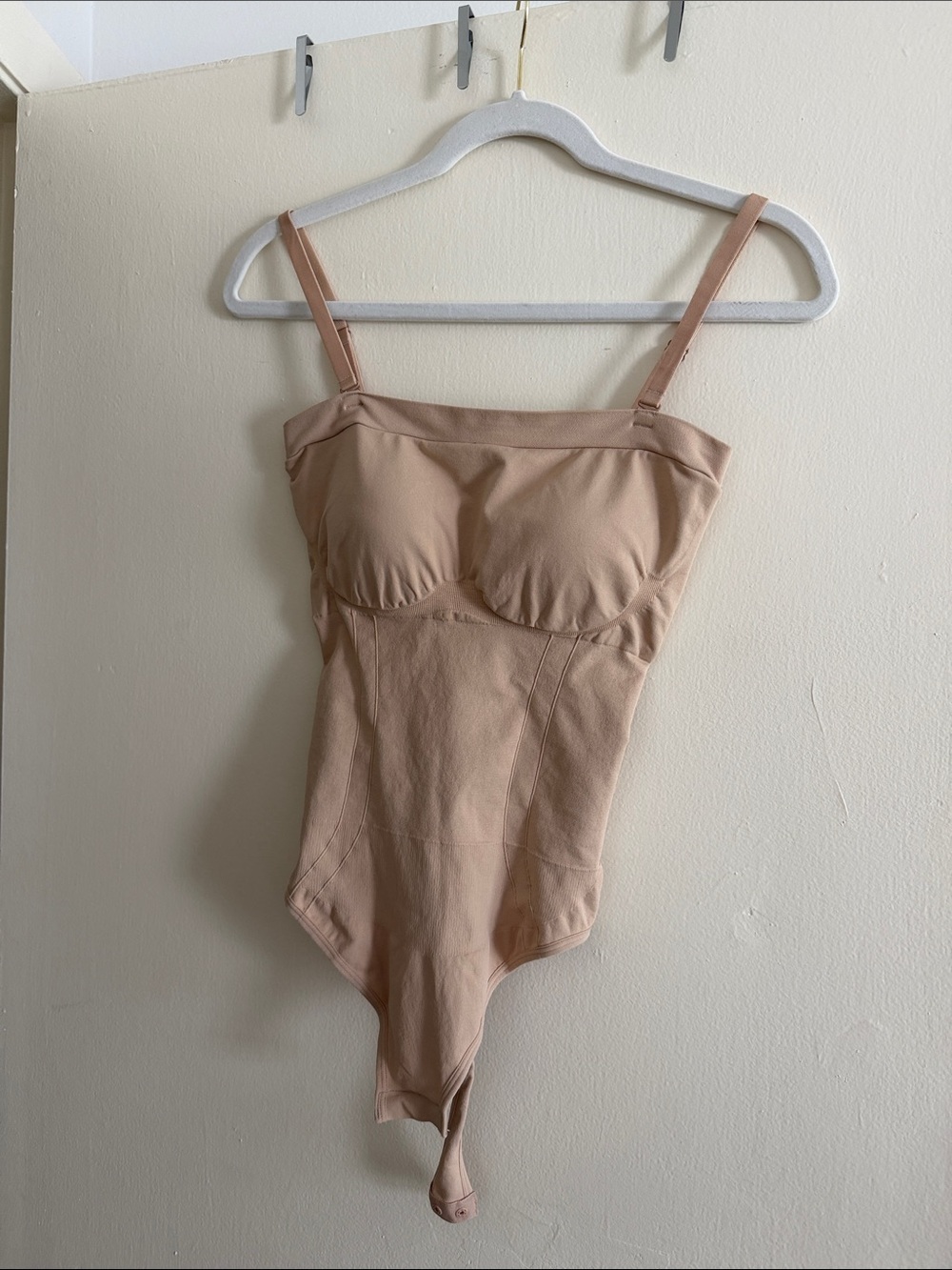 Nude One-Piece Bodysuit